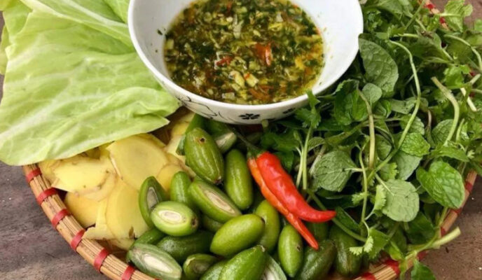 Chẩm chéo chấm nhót và cách làm đơn giản nhất