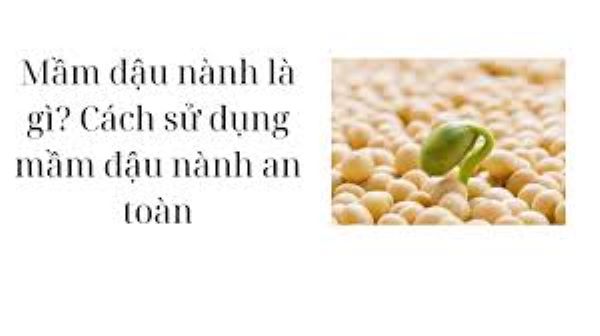 Cách ủ mầm đậu nành đơn giản