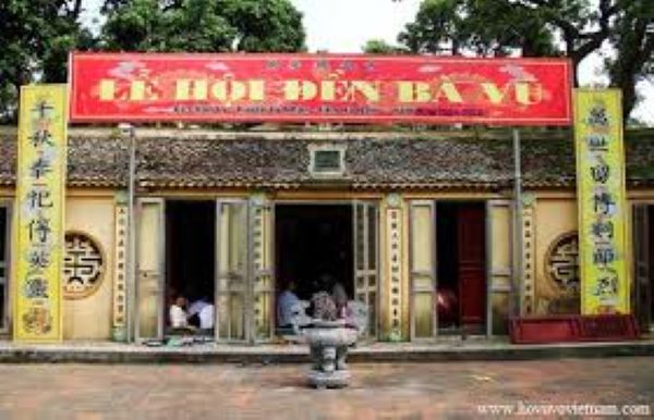 Đền thờ bà Vũ Nương ở Hà Nam