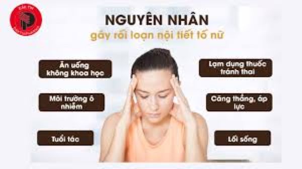 Lí do suy giảm nội tiết tố ở phụ nữ