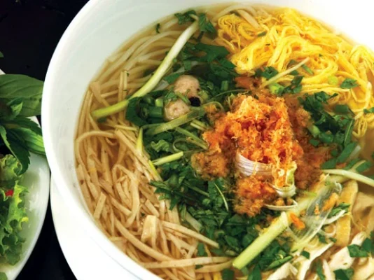 Bún thang lươn Phố Hiến