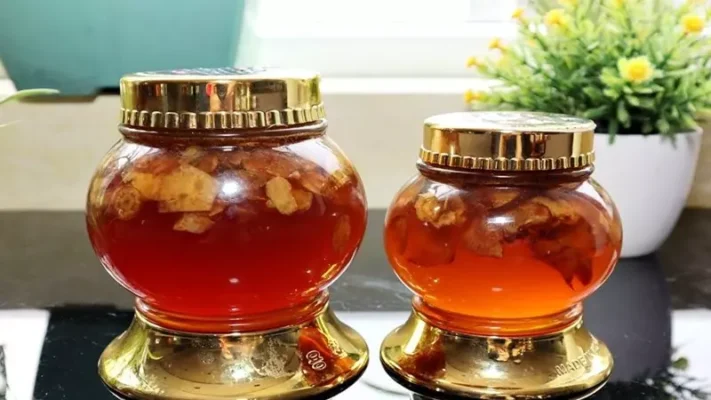 Cách làm sâm đương quy ngâm mật ong