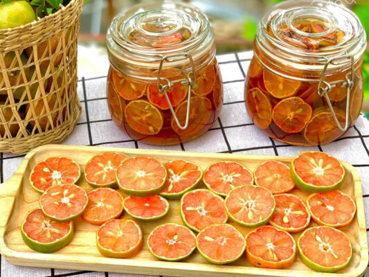 Lợi ích tuyệt vời của chanh đào ngâm mật ong