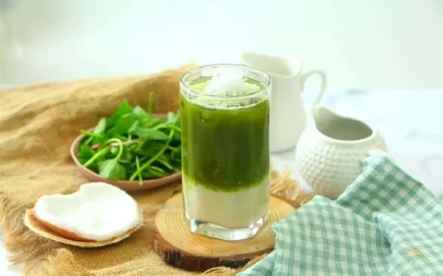 Rau má nước dừa