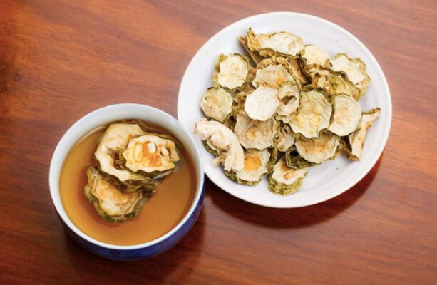 Lưu ý khi sử dụng trà khổ qua rừng