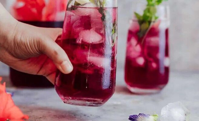 Nước lá tía tô