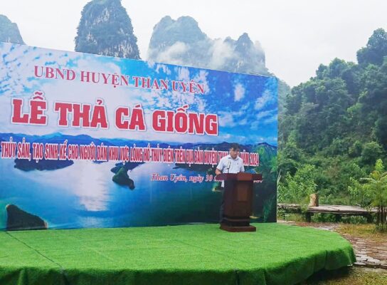 Lễ Thả cá năm 2024 của huyện Than Uyên