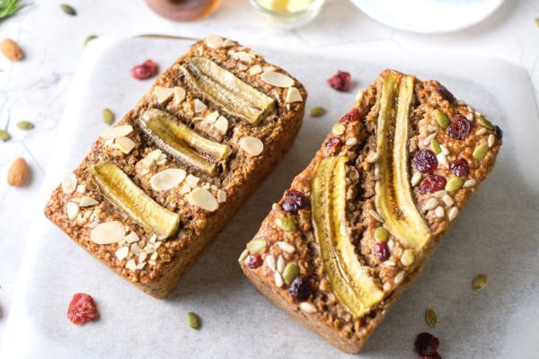 Bánh chuối yến mạch bao nhiêu calo?