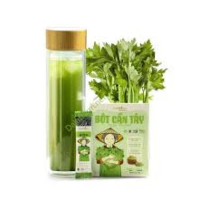 Các sản phẩm bột cần tây bán trên thị trường hiện nay