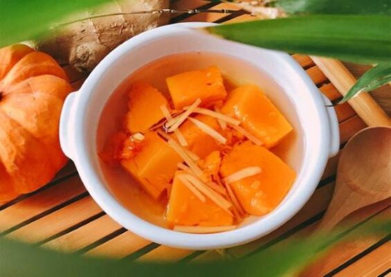 Cách nấu chè bí đỏ