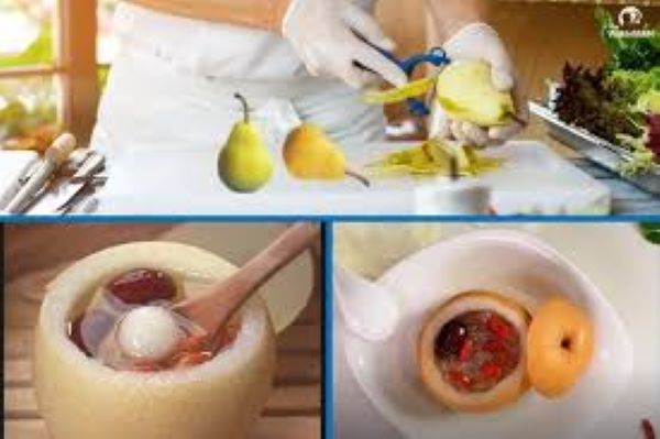 Trẻ em sử dụng lê chưng đường phèn có tốt không?