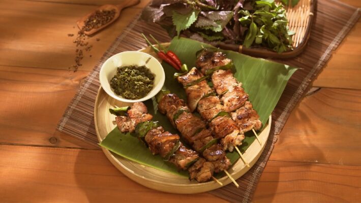 Thịt nướng mắc khén Tây Bắc