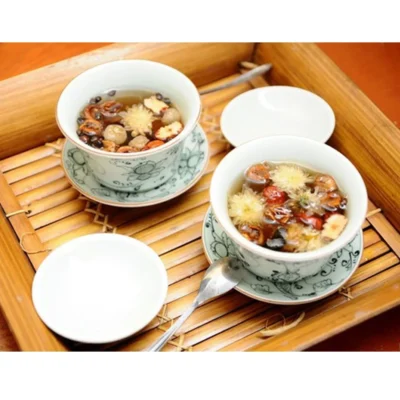 Trà táo đỏ, kỷ tử đông trùng hạ thảo