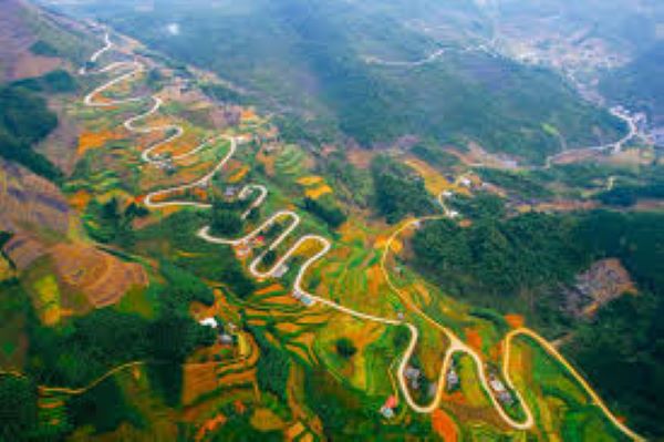 Đèo Nà Tềnh ở Cao Bằng