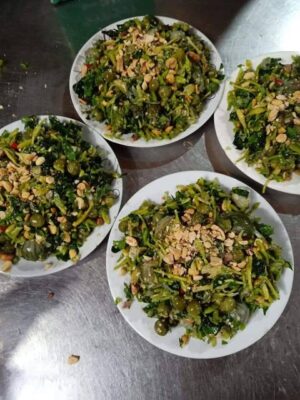 Cách làm nộm hoa đu đủ siêu ngon