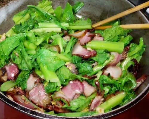 Thịt heo gác bếp làm món gì ngon?