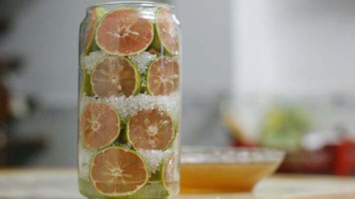 Mật ong chanh đào