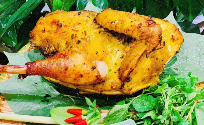 gà nướng mắc khén