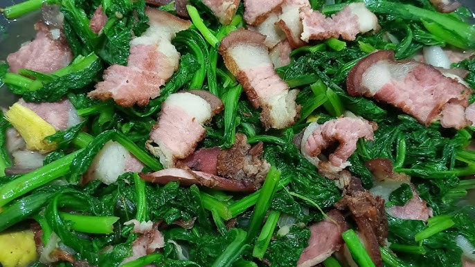 thịt ba chỉ gác bếp