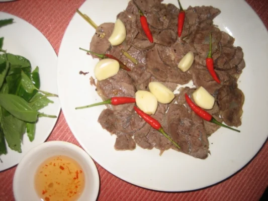 Cách xào thịt ngựa với gừng