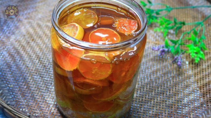 Chanh đào ngâm mật ong để được bao lâu?