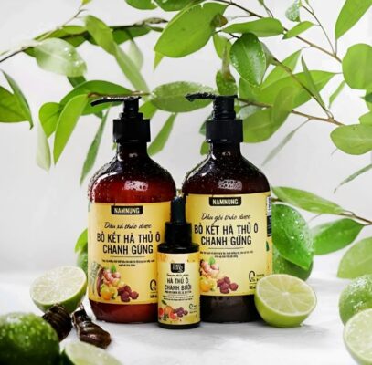 Công dụng bất ngờ của dầu gội đầu hà thủ ô