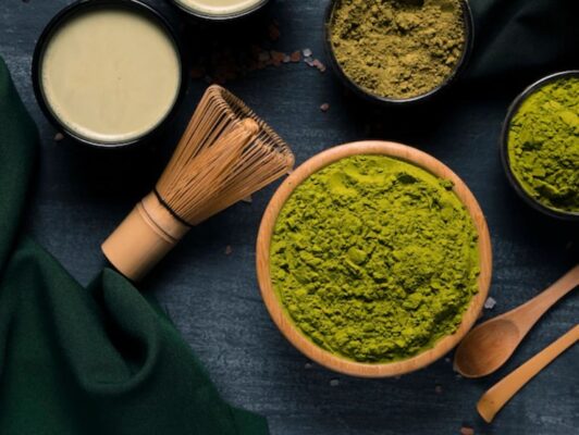 Tinh bột trà xanh là gì?