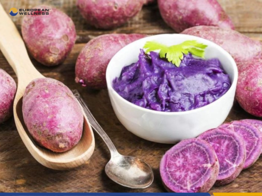 Những lợi ích tuyệt vời của khoai lang tím