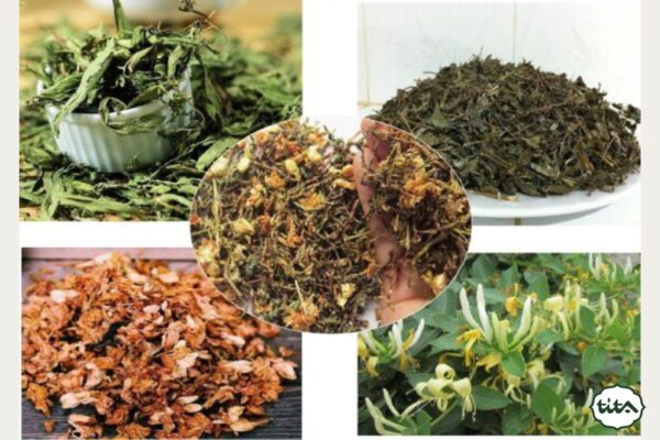 Trà sơn mật hồng sâm