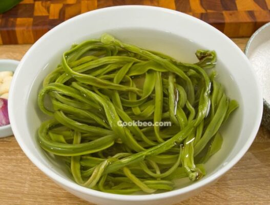 Cách làm rau tiến vua ngâm mắm