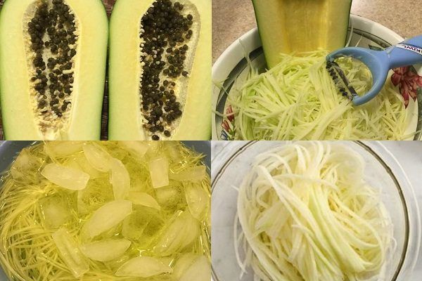 Cách nộm đủ đủ tôm thịt hấp dẫn ngày tết