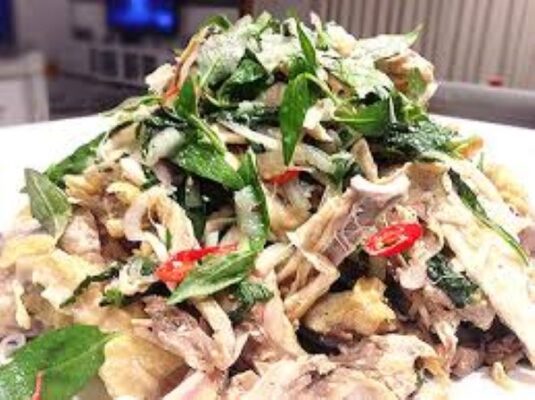 Món gà xé phay có ngon không?