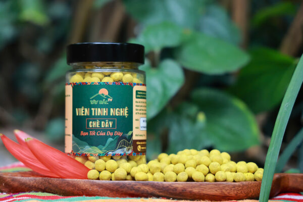 Ức chế và tiêu diệt vi khuẩn HP bằng viên tinh nghệ chè dây