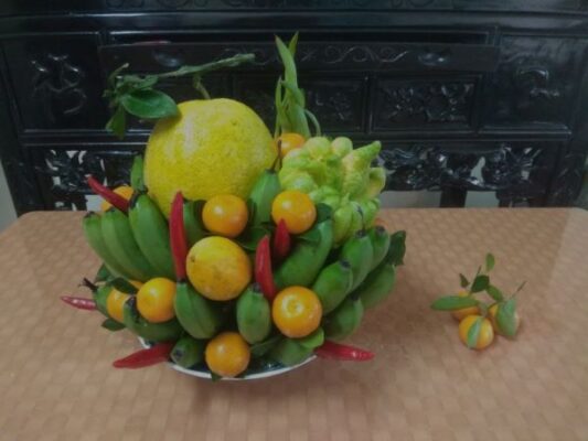 Mâm ngũ quả miền Bắc gồm những gì?