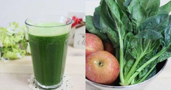 Nước ép rau bina