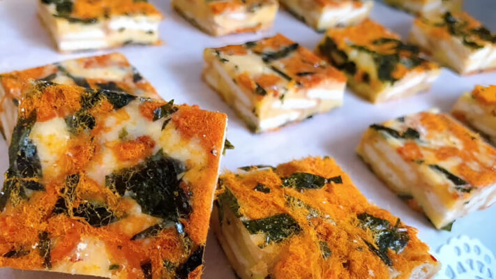 bánh bông tuyết trứng muối