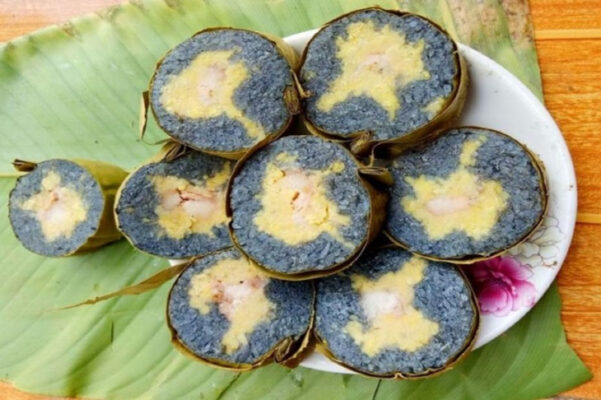 Bánh chưng đen Yên Bái