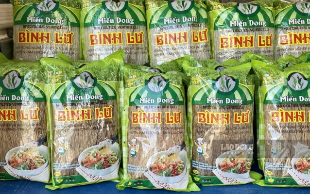 Miến dong Tam Đường - Đặc sản Lai Châu