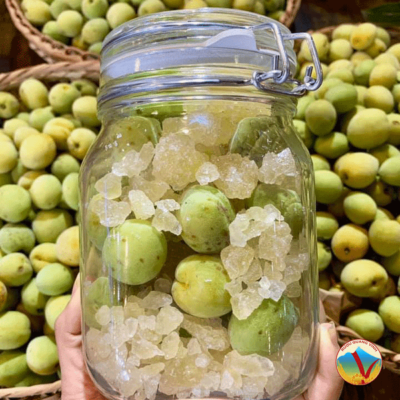 Quả mơ ngâm đường có tác dụng gì?